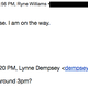 Ryne Williams and Lynne Dempsey arranging a meeting to discuss Meehan’s behavior.